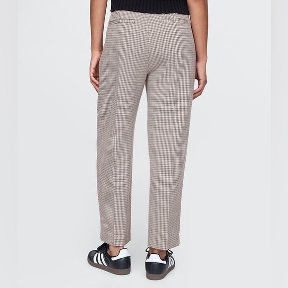 Gap Plaid 365 High Rise Taper Pants - Picture 2 of 8